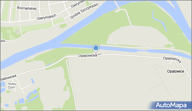 Wrocław, Opatowicka, mapa Wrocławia