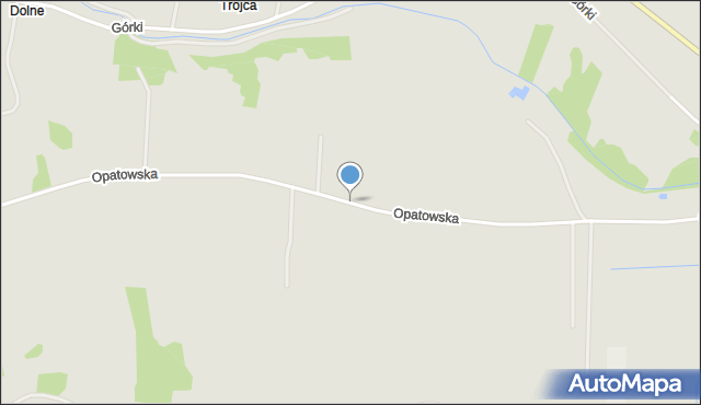 Zawichost, Opatowska, mapa Zawichost