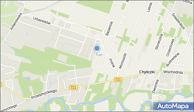 Chyliczki gmina Piaseczno, Orchidei, mapa Chyliczki gmina Piaseczno