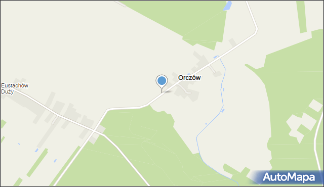 Orczów, Orczów, mapa Orczów