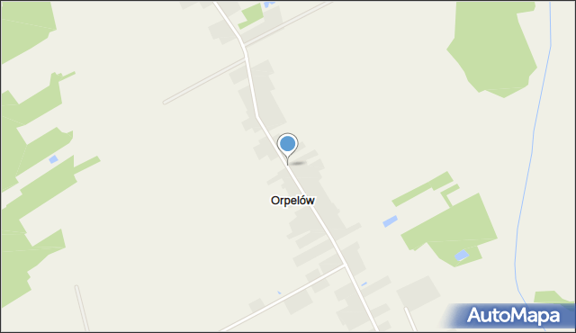 Orpelów, Orpelów, mapa Orpelów