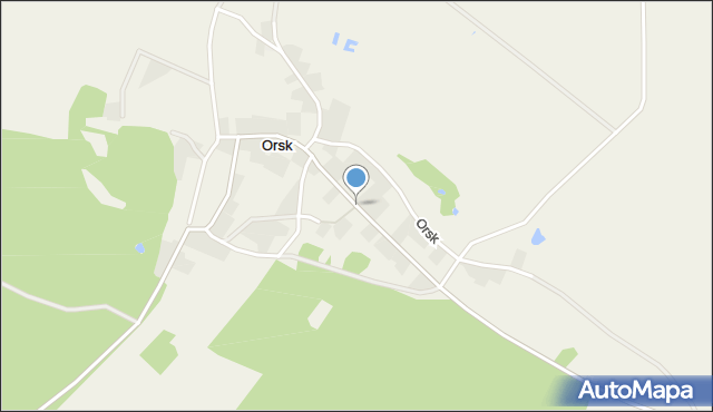 Orsk, Orsk, mapa Orsk