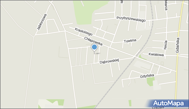 Władysławowo powiat pucki, Orzeszkowej Elizy, mapa Władysławowo powiat pucki