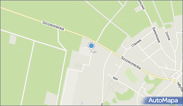 Czarne powiat człuchowski, Osiedle Sarniak, mapa Czarne powiat człuchowski