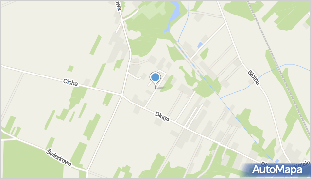 Dębinki gmina Zabrodzie, Osiedlowa, mapa Dębinki gmina Zabrodzie