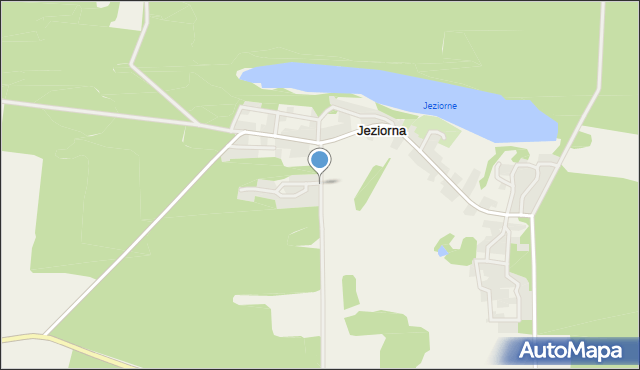 Jeziorna gmina Nowa Sól, Osiedle Dębowe, mapa Jeziorna gmina Nowa Sól