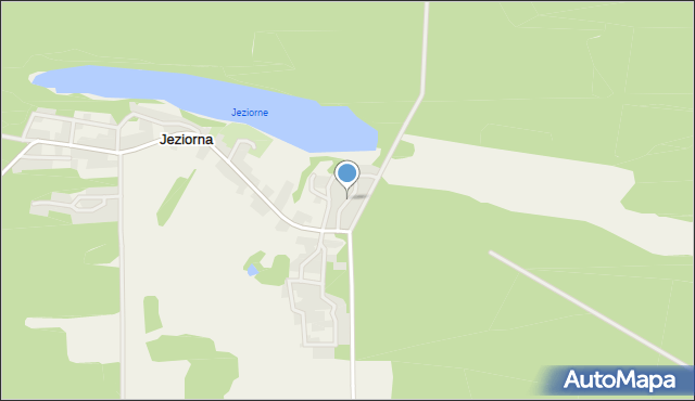 Jeziorna gmina Nowa Sól, Osiedle Wierzbowe, mapa Jeziorna gmina Nowa Sól