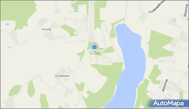 Miechucino, Osiedle Zielony Stok, mapa Miechucino