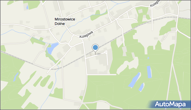 Mirostowice Dolne, Osiedle, mapa Mirostowice Dolne