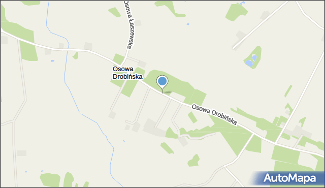 Osowa Drobińska, Osowa Drobińska, mapa Osowa Drobińska