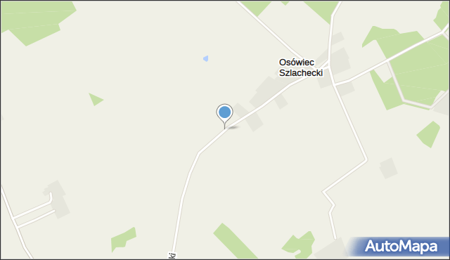 Osówiec Szlachecki, Osówiec Szlachecki, mapa Osówiec Szlachecki