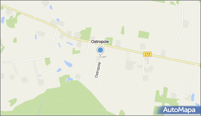 Ostropole, Ostropole, mapa Ostropole