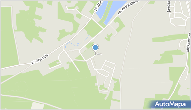Pilica powiat zawierciański, Osiedle Wilcze Doły, mapa Pilica powiat zawierciański