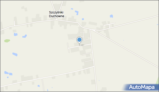 Szczytniki Duchowne, Osiedle Królewskie, mapa Szczytniki Duchowne