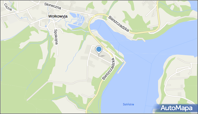 Wołkowyja, Osiedle Jawory, mapa Wołkowyja