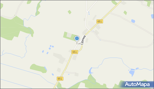 Żytkiejmy, Osada Leśna, mapa Żytkiejmy