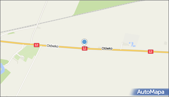 Otówko, Otówko, mapa Otówko