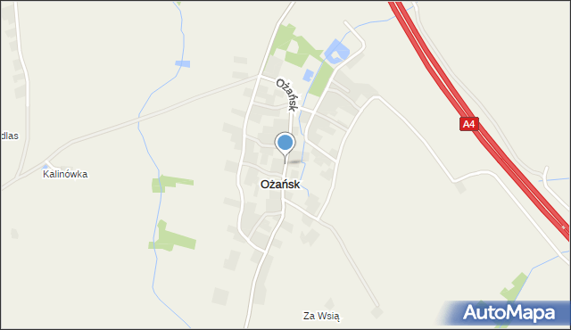 Ożańsk, Ożańsk, mapa Ożańsk