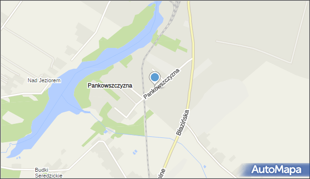 Iłża, Pankowszczyzna, mapa Iłża