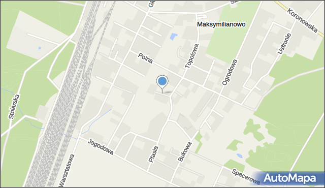 Maksymilianowo gmina Osielsko, Pawia, mapa Maksymilianowo gmina Osielsko