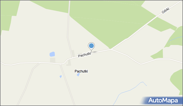 Pachutki, Pachutki, mapa Pachutki