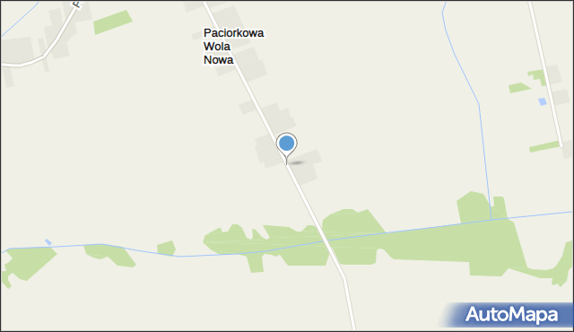 Paciorkowa Wola Nowa, Paciorkowa Wola Nowa, mapa Paciorkowa Wola Nowa