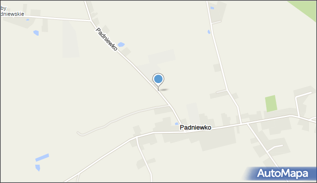 Padniewko, Padniewko, mapa Padniewko