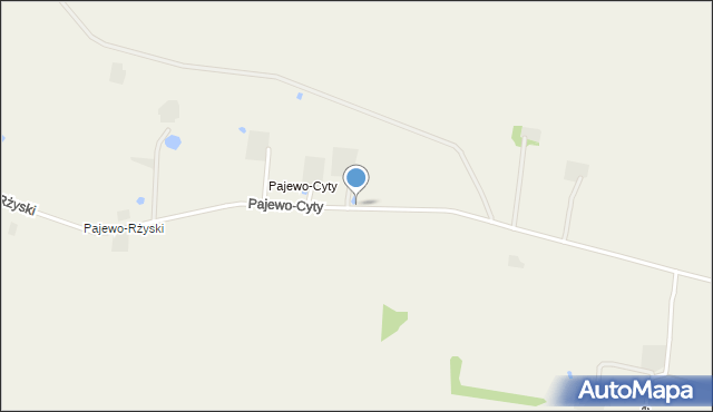 Pajewo-Szwelice, Pajewo-Cyty, mapa Pajewo-Szwelice