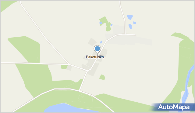 Pakotulsko, Pakotulsko, mapa Pakotulsko