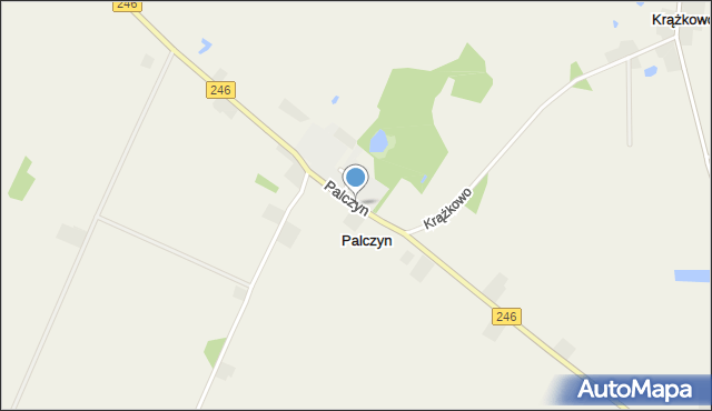 Palczyn, Palczyn, mapa Palczyn