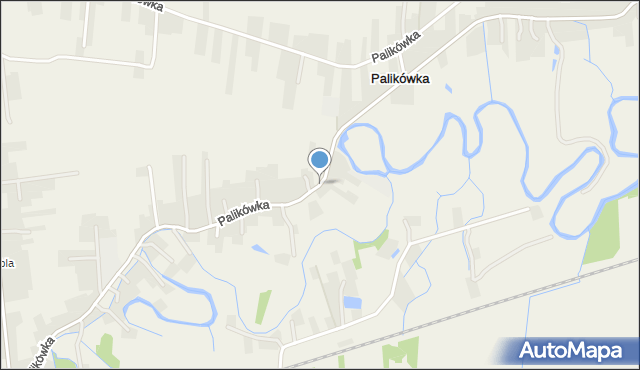 Palikówka, Palikówka, mapa Palikówka