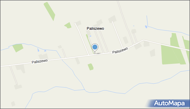 Paliszewo, Paliszewo, mapa Paliszewo