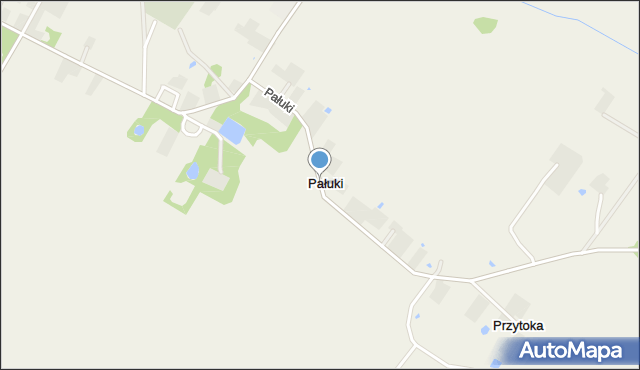 Pałuki, Pałuki, mapa Pałuki