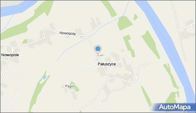 Pałuszyce, Pałuszyce, mapa Pałuszyce