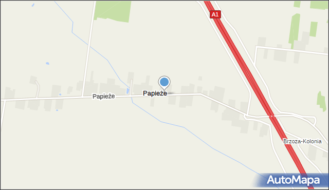 Papieże, Papieże, mapa Papieże