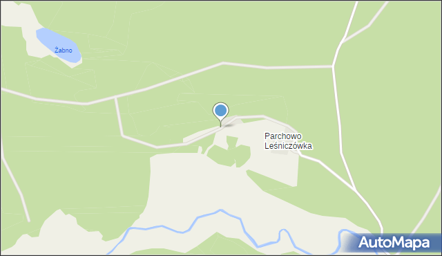 Parchowo Leśniczówka, Parchowo Leśniczówka, mapa Parchowo Leśniczówka