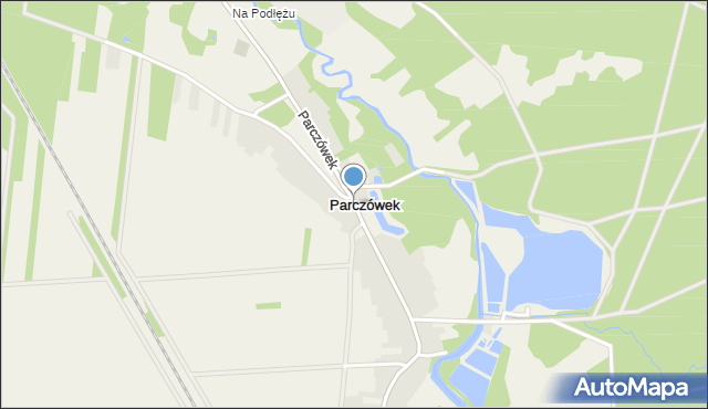 Parczówek, Parczówek, mapa Parczówek