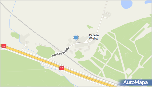 Parleza Wielka, Parleza Wielka, mapa Parleza Wielka