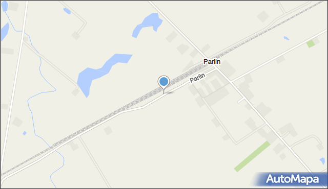 Parlin gmina Pruszcz, Parlin, mapa Parlin gmina Pruszcz