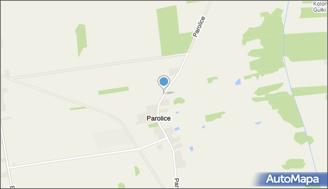 Parolice, Parolice, mapa Parolice