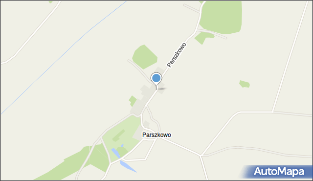 Parszkowo, Parszkowo, mapa Parszkowo