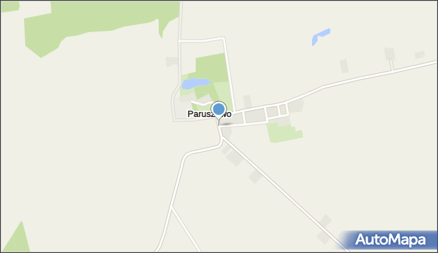 Paruszewo, Paruszewo, mapa Paruszewo