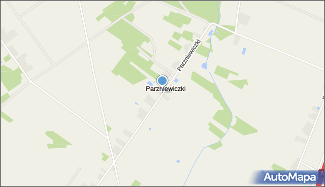 Parzniewiczki, Parzniewiczki, mapa Parzniewiczki