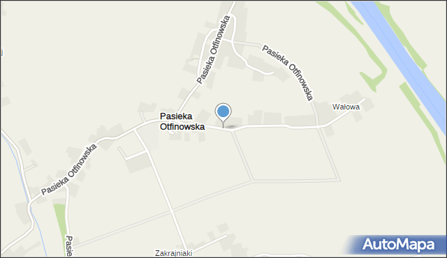 Pasieka Otfinowska, Pasieka Otfinowska, mapa Pasieka Otfinowska