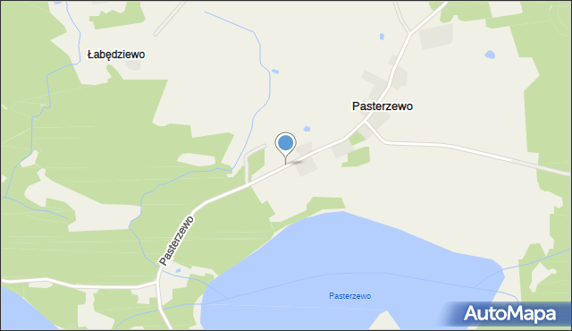 Pasterzewo, Pasterzewo, mapa Pasterzewo