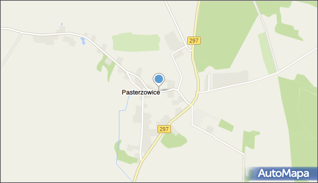 Pasterzowice, Pasterzowice, mapa Pasterzowice