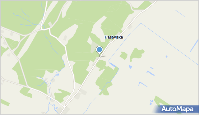 Pastwiska gmina Nowe, Pastwiska, mapa Pastwiska gmina Nowe