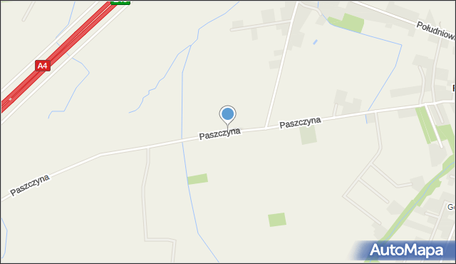 Paszczyna, Paszczyna, mapa Paszczyna