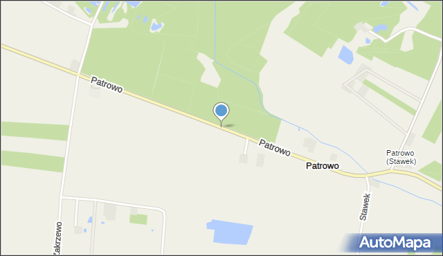 Patrowo, Patrowo, mapa Patrowo