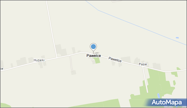 Pawelce, Pawelce, mapa Pawelce